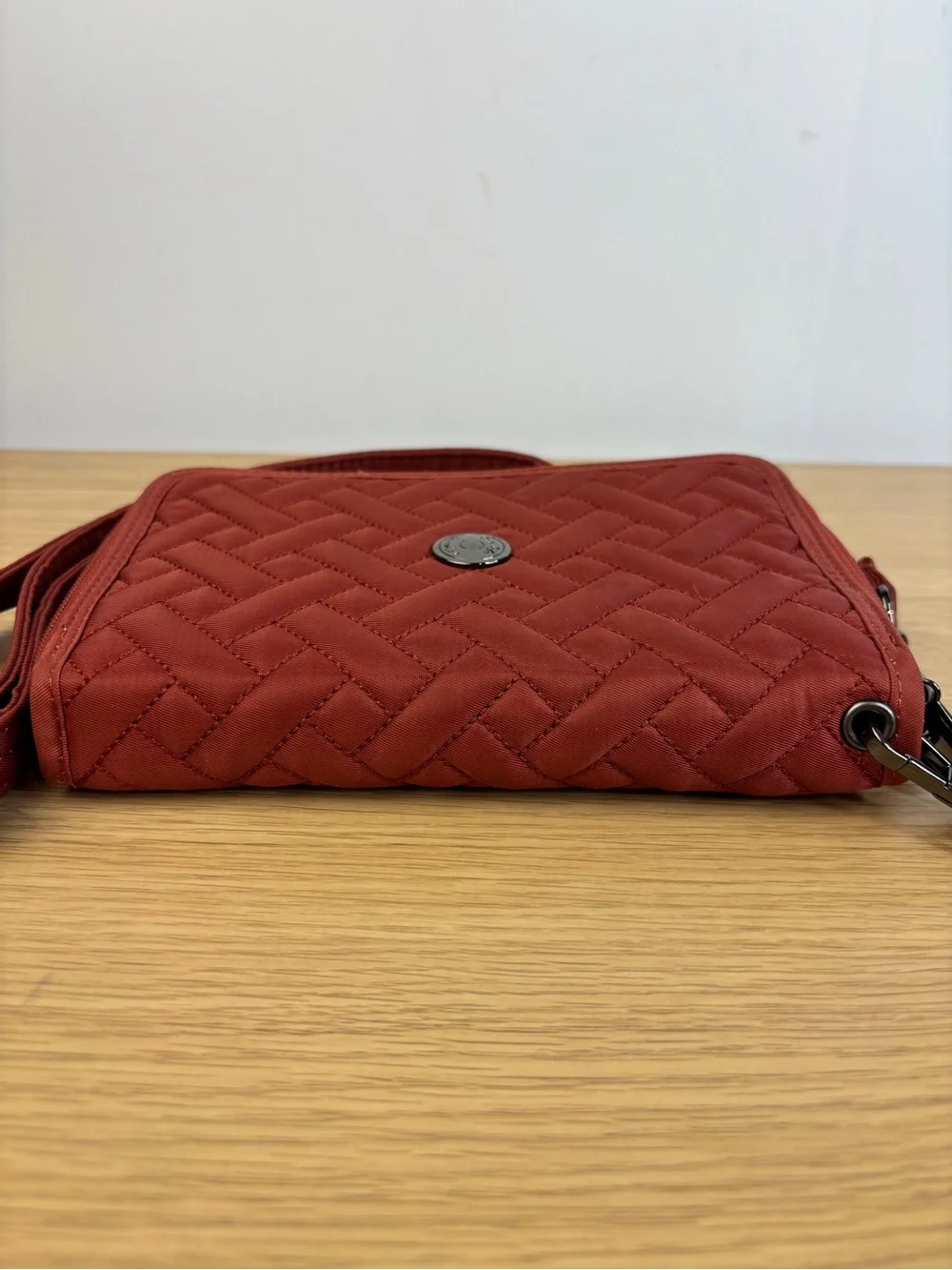 Lug Quickstep Convertible Wallet Crossbody Pink Rose Colorway